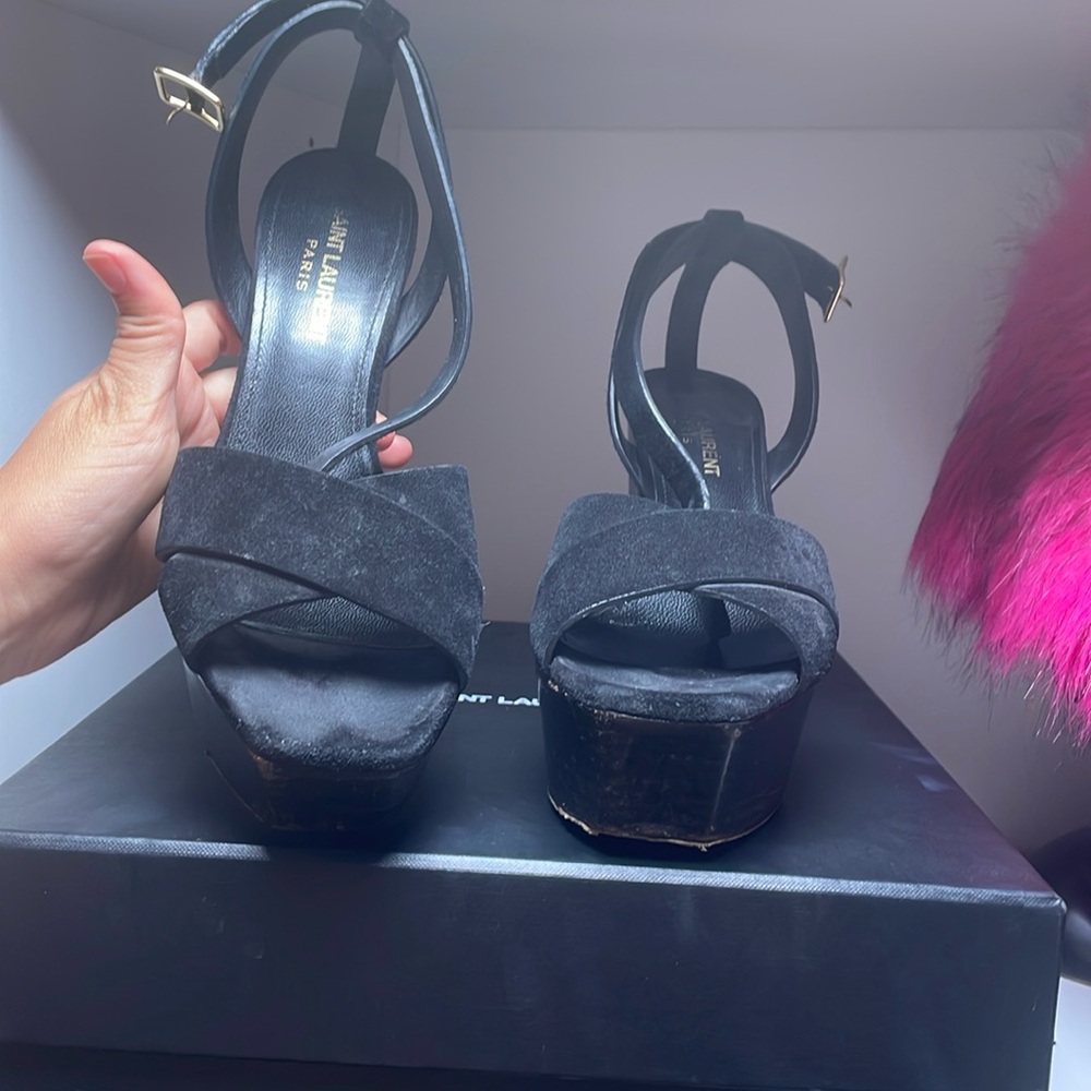 Saint Laurent platforms